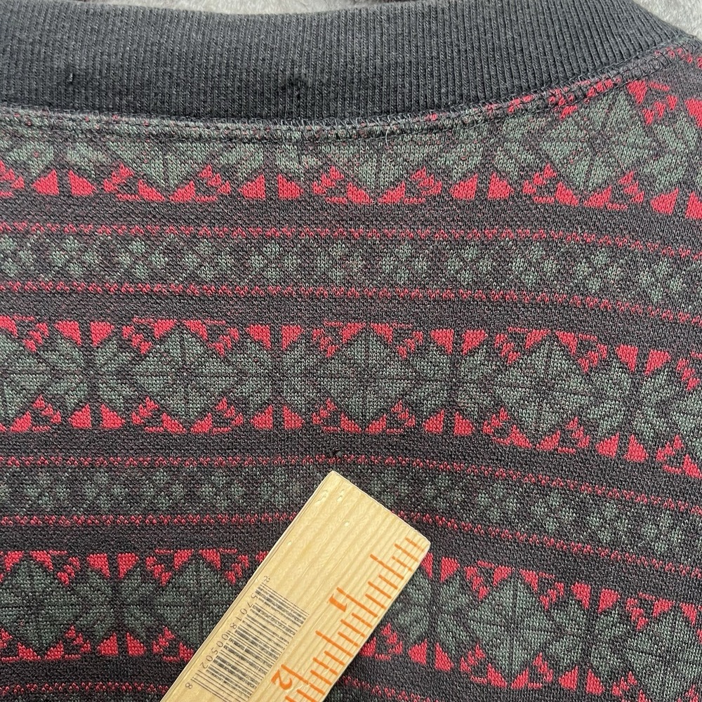 Vintage Polo Ralph Lauren Shirt Mens XL Henley Fair Isle Pullover Made USA 90s - Picture 7 of 7
